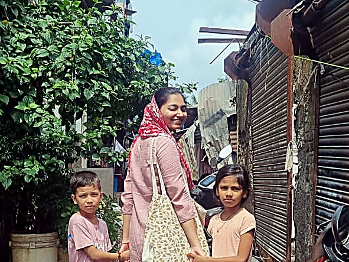 Children in a recent activity at the Touching Lives Learning Center
